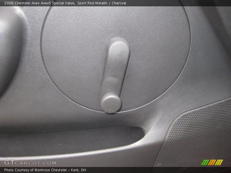 Sport Red Metallic / Charcoal 2008 Chevrolet Aveo Aveo5 Special Value