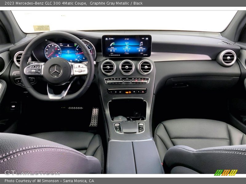 Dashboard of 2023 GLC 300 4Matic Coupe