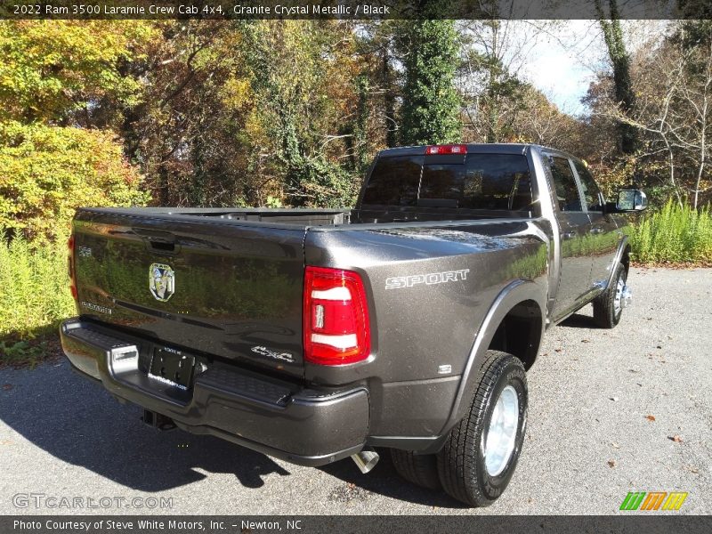 Granite Crystal Metallic / Black 2022 Ram 3500 Laramie Crew Cab 4x4
