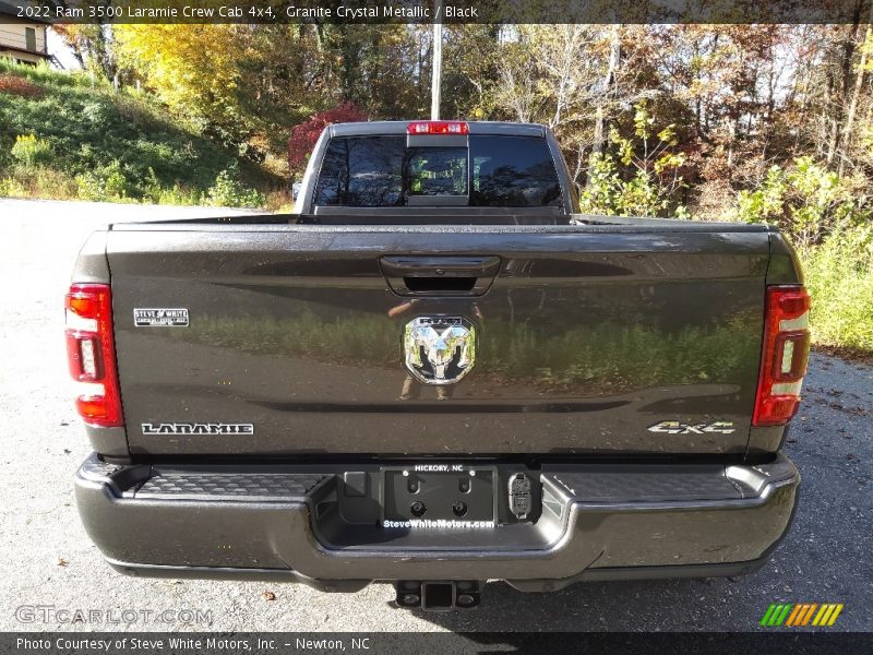 Granite Crystal Metallic / Black 2022 Ram 3500 Laramie Crew Cab 4x4