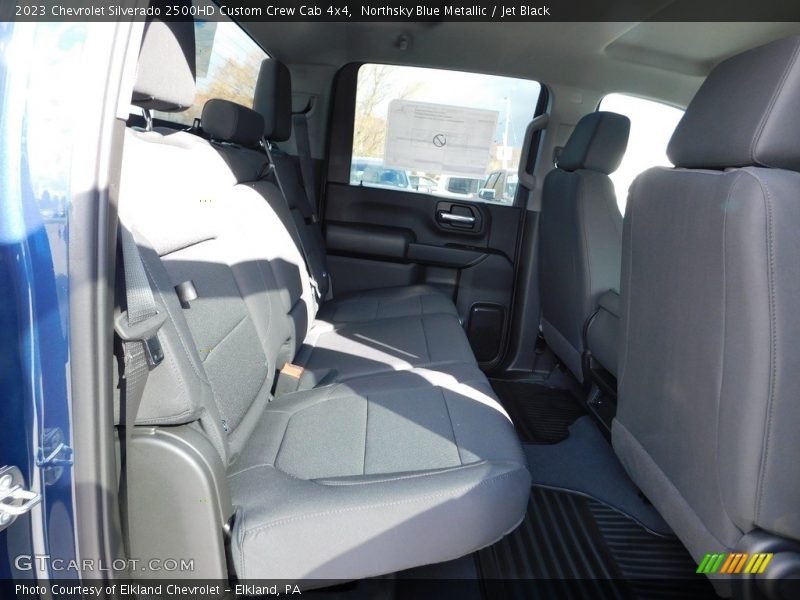 Northsky Blue Metallic / Jet Black 2023 Chevrolet Silverado 2500HD Custom Crew Cab 4x4