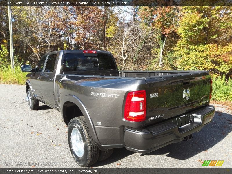 Granite Crystal Metallic / Black 2022 Ram 3500 Laramie Crew Cab 4x4