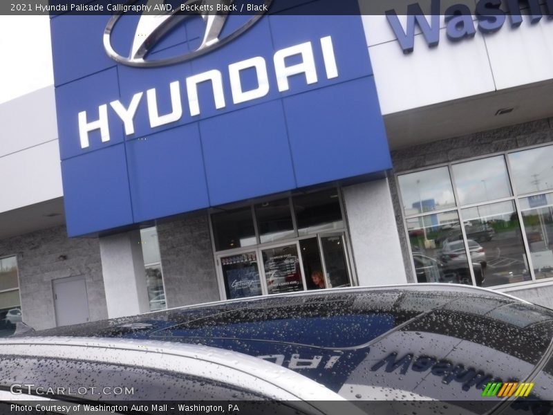 Becketts Black / Black 2021 Hyundai Palisade Calligraphy AWD