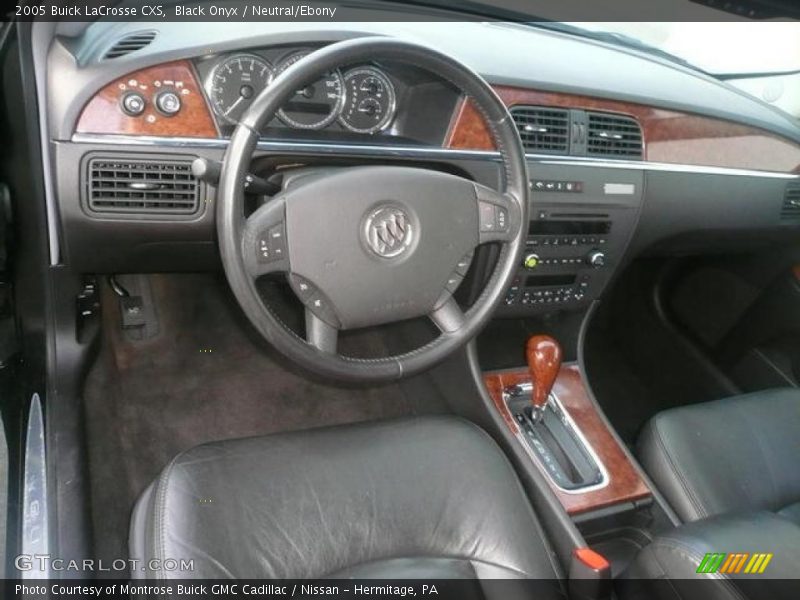Black Onyx / Neutral/Ebony 2005 Buick LaCrosse CXS
