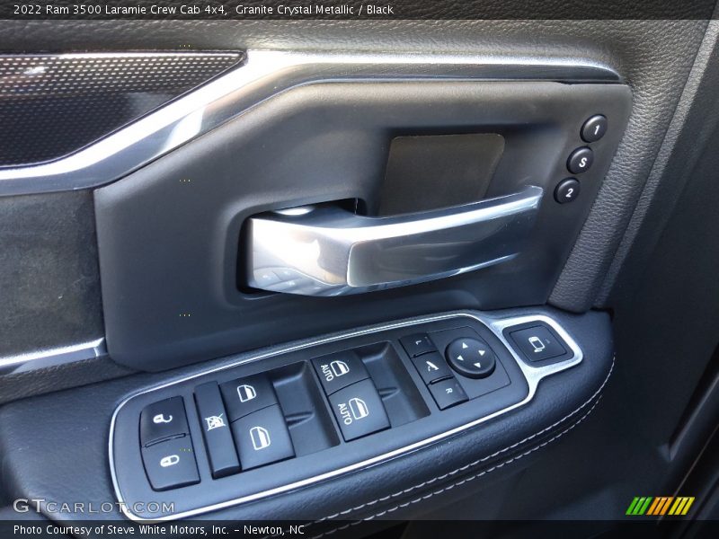 Granite Crystal Metallic / Black 2022 Ram 3500 Laramie Crew Cab 4x4
