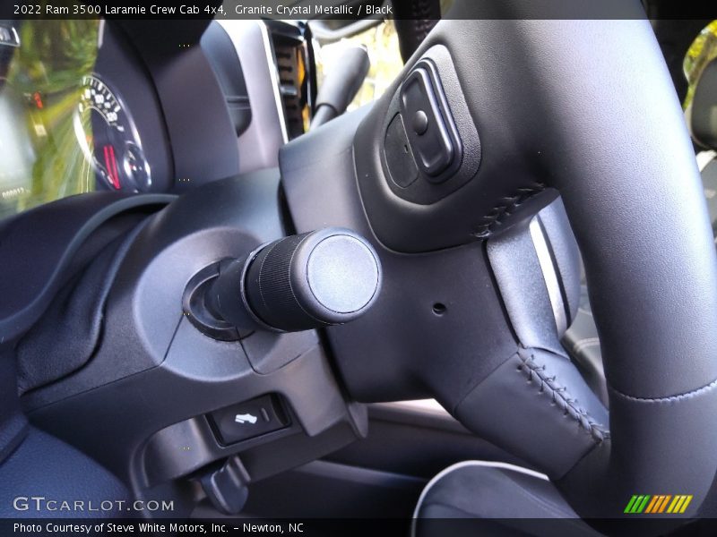 Granite Crystal Metallic / Black 2022 Ram 3500 Laramie Crew Cab 4x4