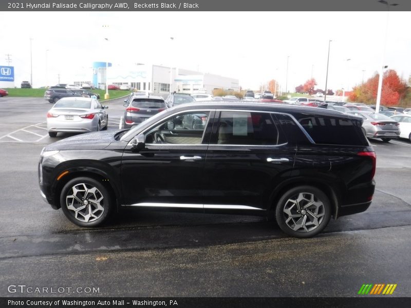 Becketts Black / Black 2021 Hyundai Palisade Calligraphy AWD
