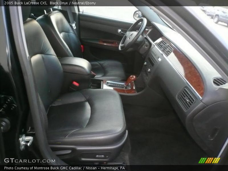 Black Onyx / Neutral/Ebony 2005 Buick LaCrosse CXS