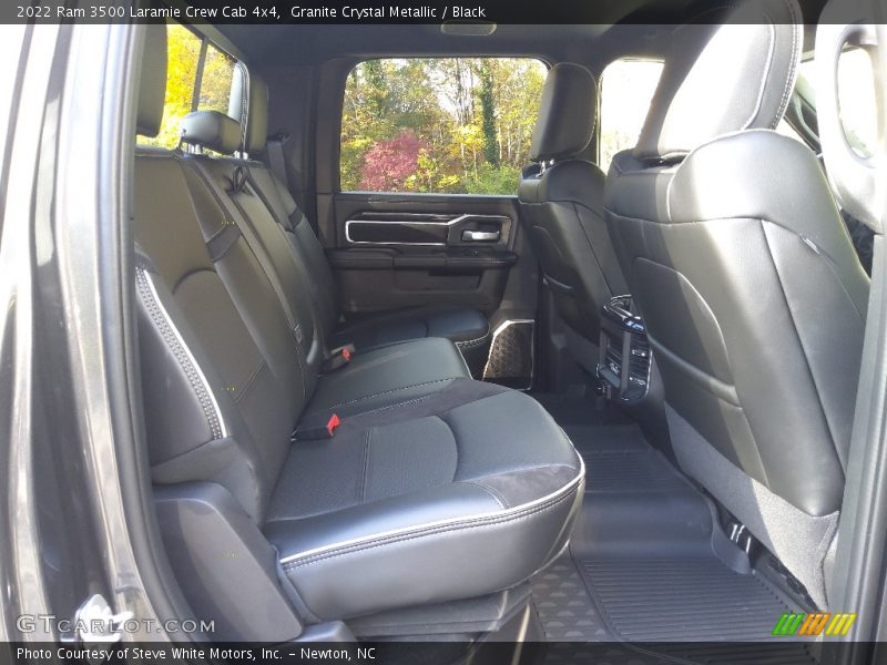 Granite Crystal Metallic / Black 2022 Ram 3500 Laramie Crew Cab 4x4