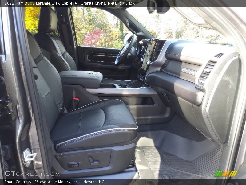 Granite Crystal Metallic / Black 2022 Ram 3500 Laramie Crew Cab 4x4