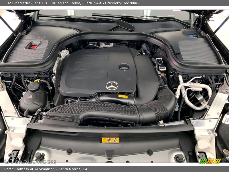  2023 GLC 300 4Matic Coupe Engine - 2.0 Liter Turbocharged DOHC 16-Valve VVT 4 Cylinder