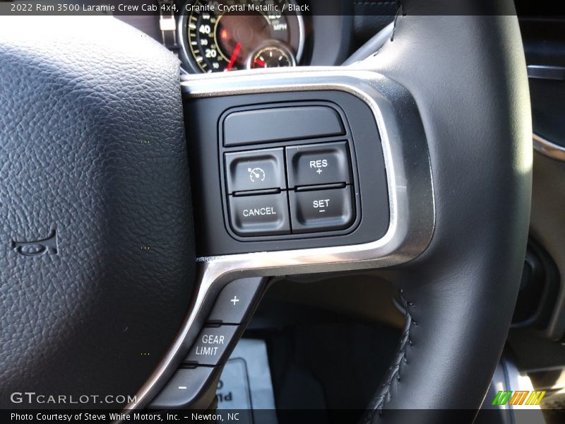 Granite Crystal Metallic / Black 2022 Ram 3500 Laramie Crew Cab 4x4