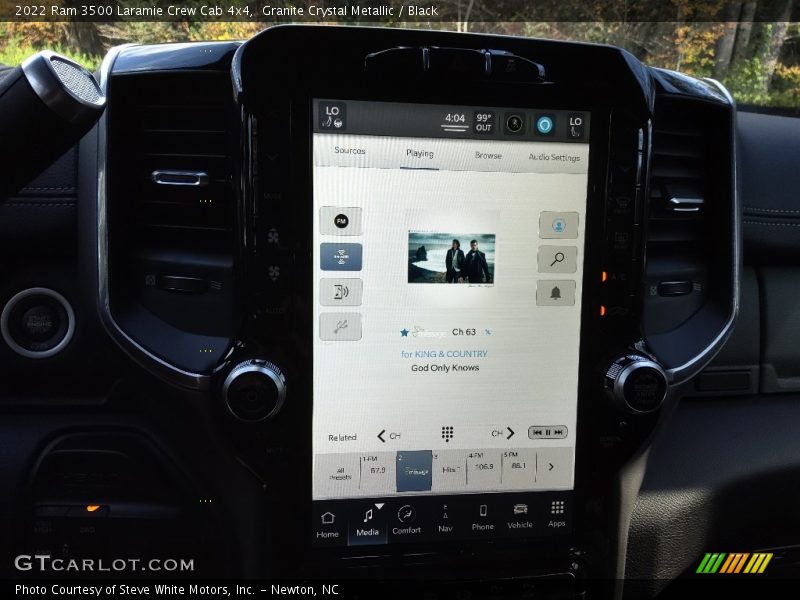Granite Crystal Metallic / Black 2022 Ram 3500 Laramie Crew Cab 4x4