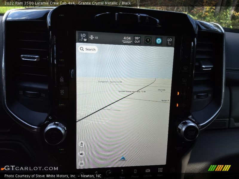 Granite Crystal Metallic / Black 2022 Ram 3500 Laramie Crew Cab 4x4