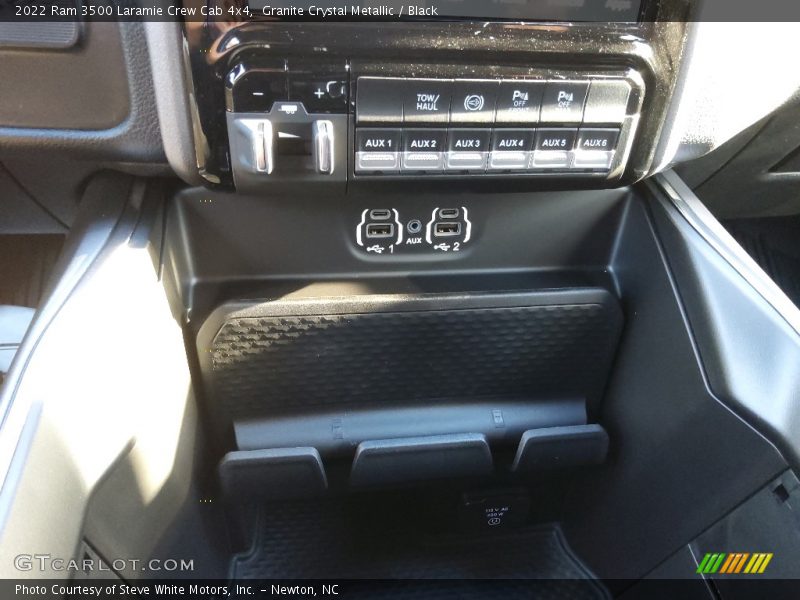 Granite Crystal Metallic / Black 2022 Ram 3500 Laramie Crew Cab 4x4