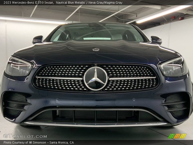 Nautical Blue Metallic / Neva Gray/Magma Gray 2023 Mercedes-Benz E 350 Sedan