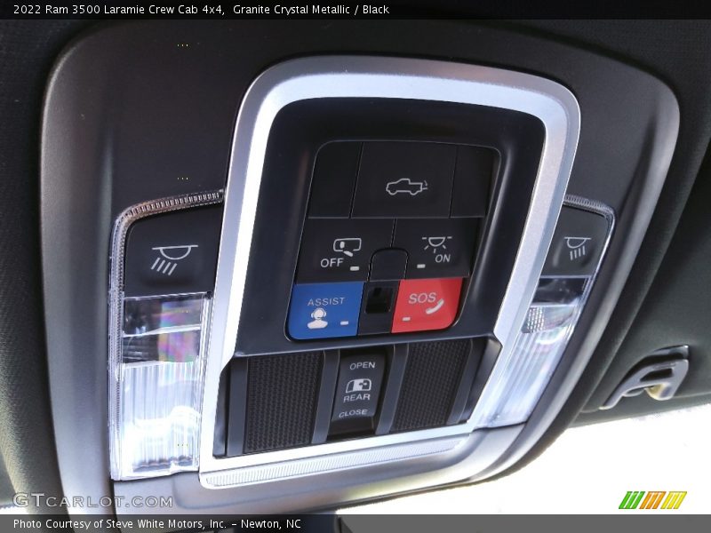 Granite Crystal Metallic / Black 2022 Ram 3500 Laramie Crew Cab 4x4