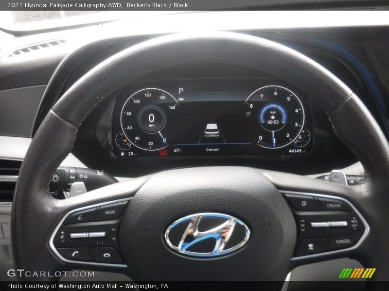 Becketts Black / Black 2021 Hyundai Palisade Calligraphy AWD