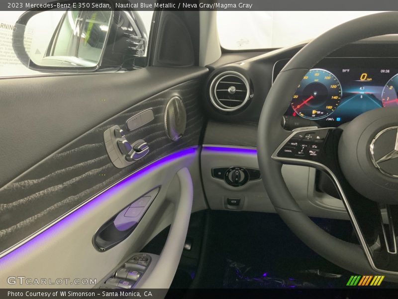Nautical Blue Metallic / Neva Gray/Magma Gray 2023 Mercedes-Benz E 350 Sedan