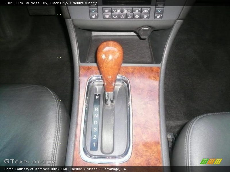 Black Onyx / Neutral/Ebony 2005 Buick LaCrosse CXS