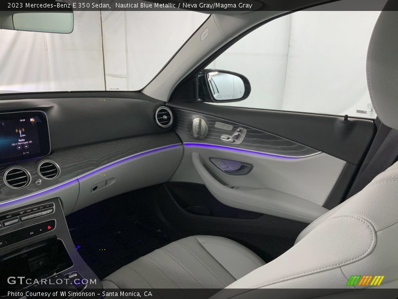 Nautical Blue Metallic / Neva Gray/Magma Gray 2023 Mercedes-Benz E 350 Sedan