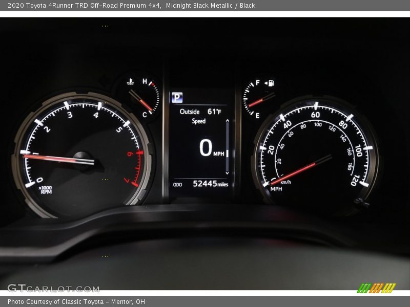 Midnight Black Metallic / Black 2020 Toyota 4Runner TRD Off-Road Premium 4x4