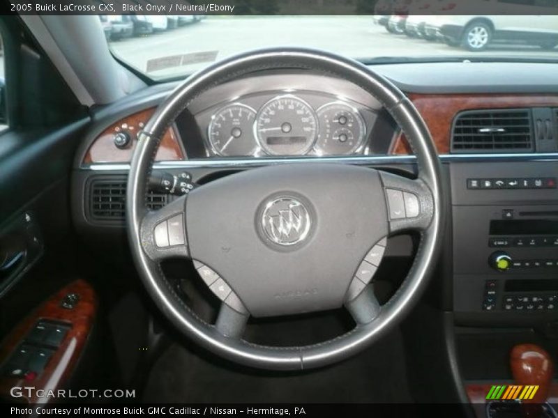 Black Onyx / Neutral/Ebony 2005 Buick LaCrosse CXS