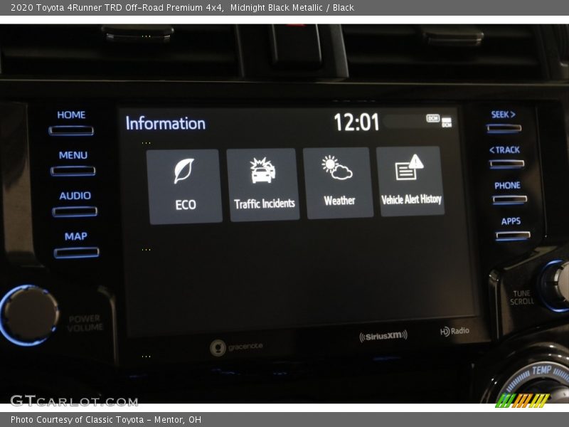 Midnight Black Metallic / Black 2020 Toyota 4Runner TRD Off-Road Premium 4x4