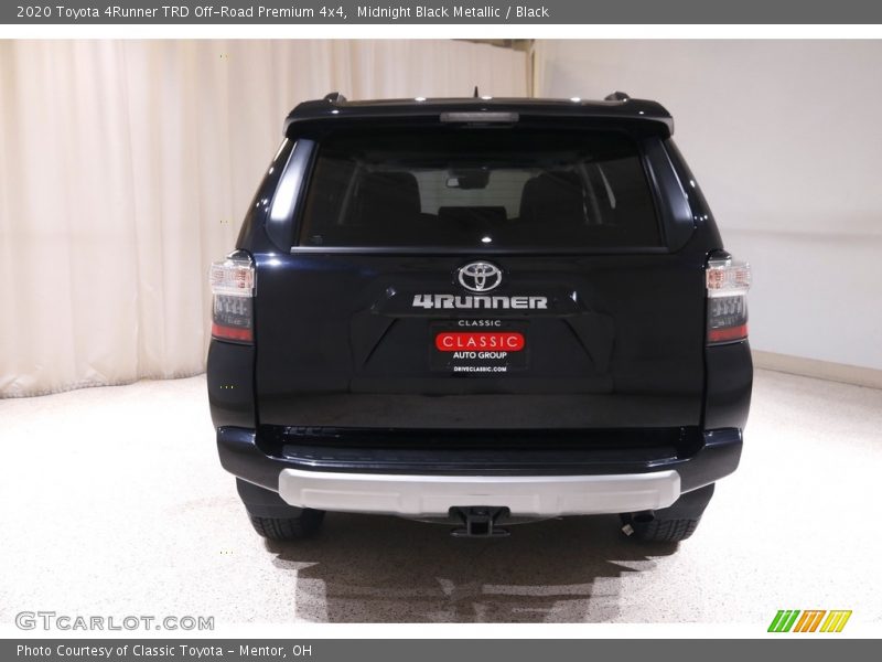 Midnight Black Metallic / Black 2020 Toyota 4Runner TRD Off-Road Premium 4x4