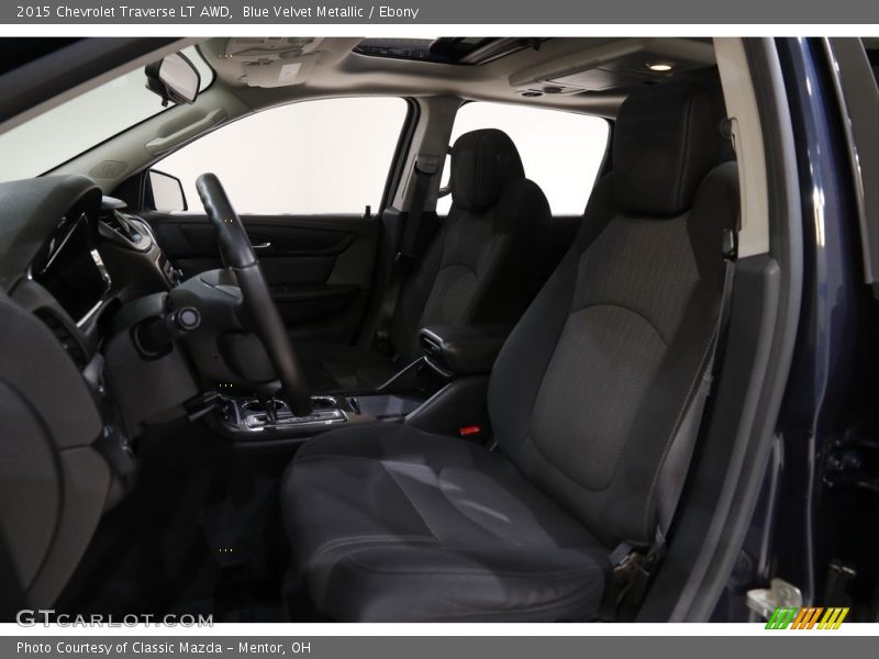 Blue Velvet Metallic / Ebony 2015 Chevrolet Traverse LT AWD