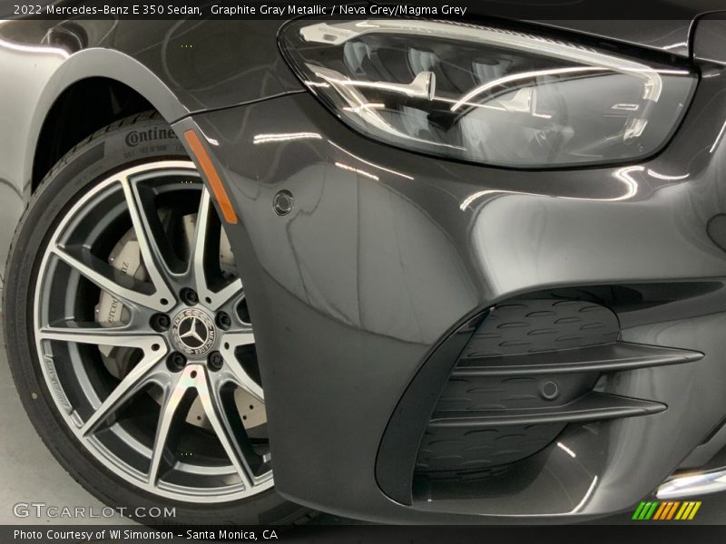 Graphite Gray Metallic / Neva Grey/Magma Grey 2022 Mercedes-Benz E 350 Sedan