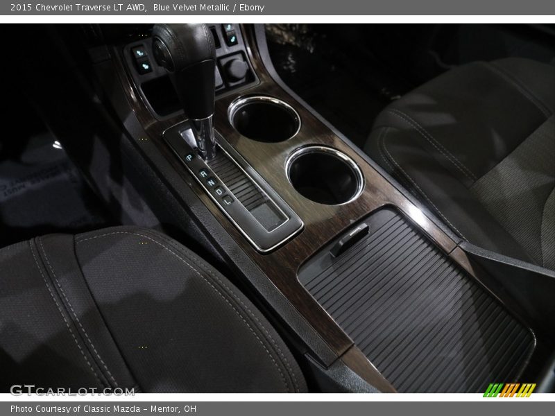 Blue Velvet Metallic / Ebony 2015 Chevrolet Traverse LT AWD