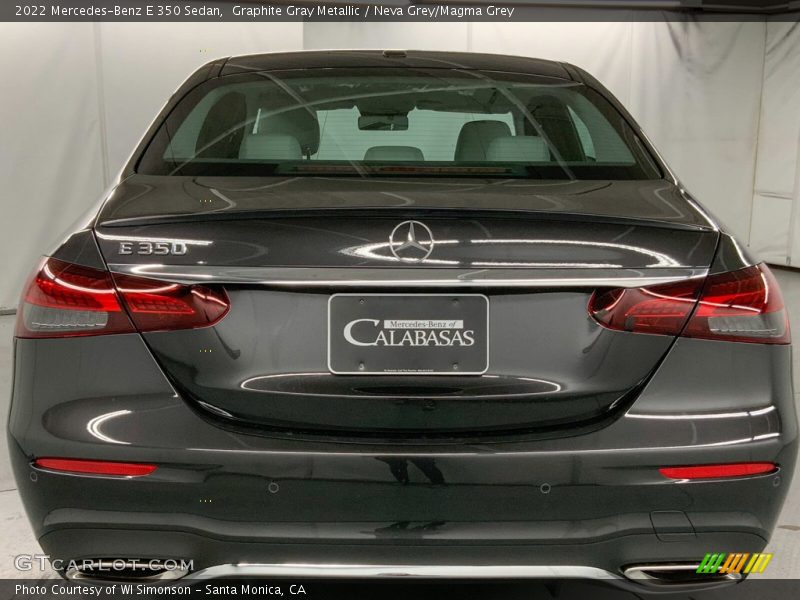 Graphite Gray Metallic / Neva Grey/Magma Grey 2022 Mercedes-Benz E 350 Sedan