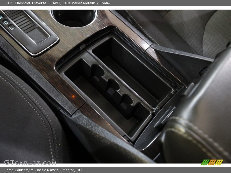 Blue Velvet Metallic / Ebony 2015 Chevrolet Traverse LT AWD