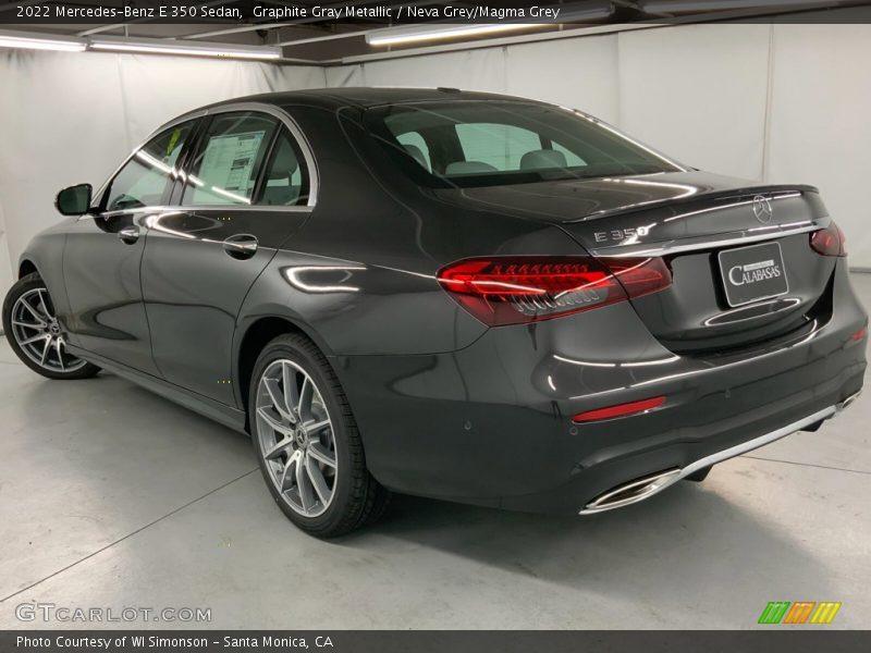 Graphite Gray Metallic / Neva Grey/Magma Grey 2022 Mercedes-Benz E 350 Sedan