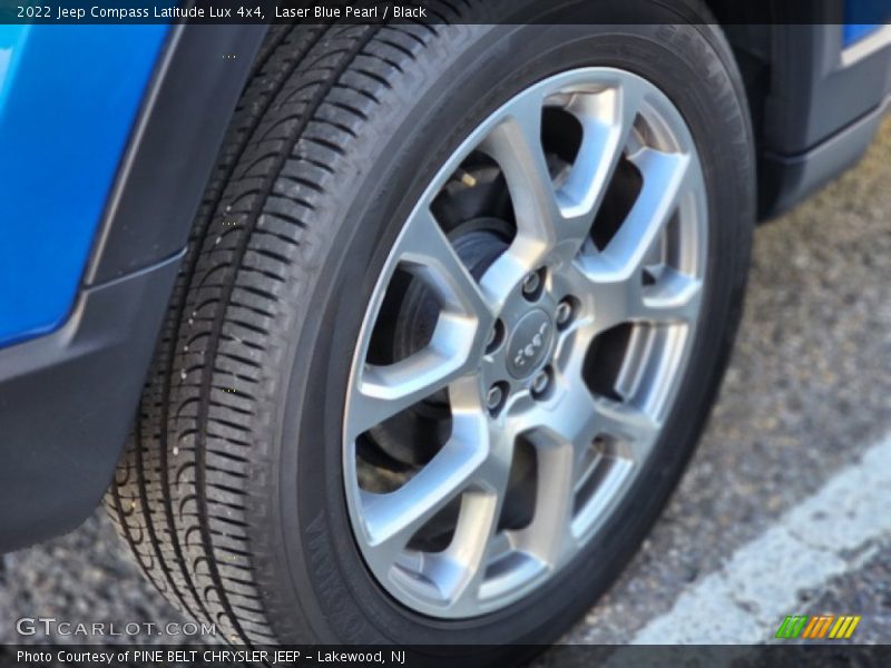 Laser Blue Pearl / Black 2022 Jeep Compass Latitude Lux 4x4