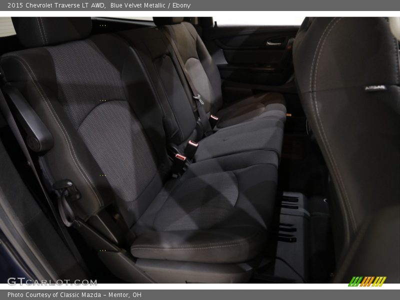 Blue Velvet Metallic / Ebony 2015 Chevrolet Traverse LT AWD