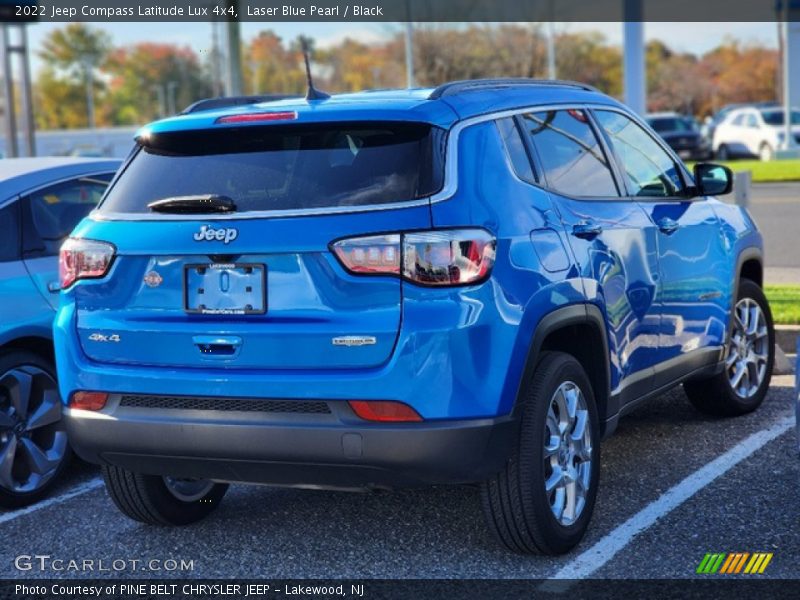 Laser Blue Pearl / Black 2022 Jeep Compass Latitude Lux 4x4