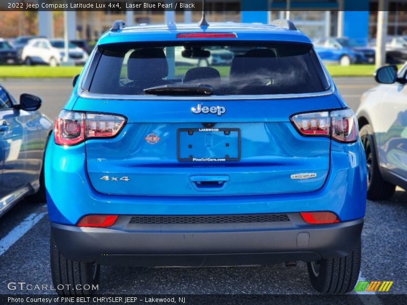 Laser Blue Pearl / Black 2022 Jeep Compass Latitude Lux 4x4