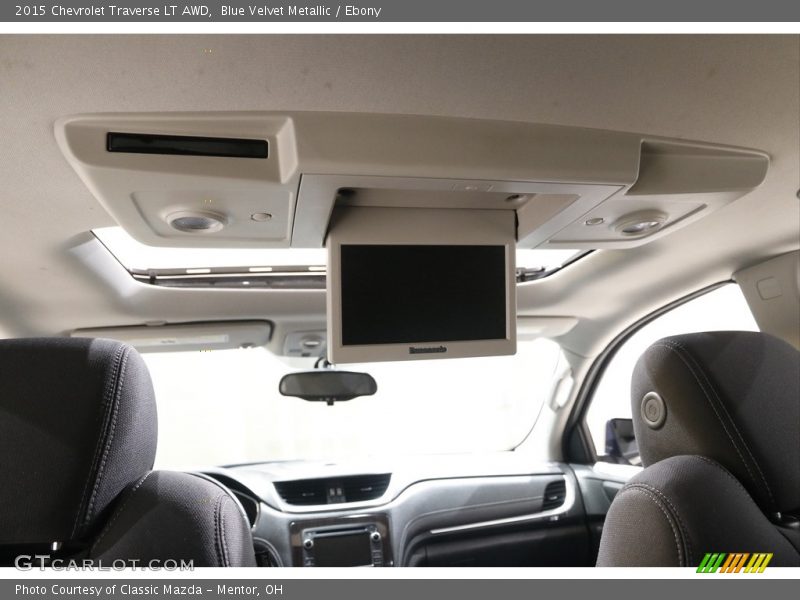 Blue Velvet Metallic / Ebony 2015 Chevrolet Traverse LT AWD