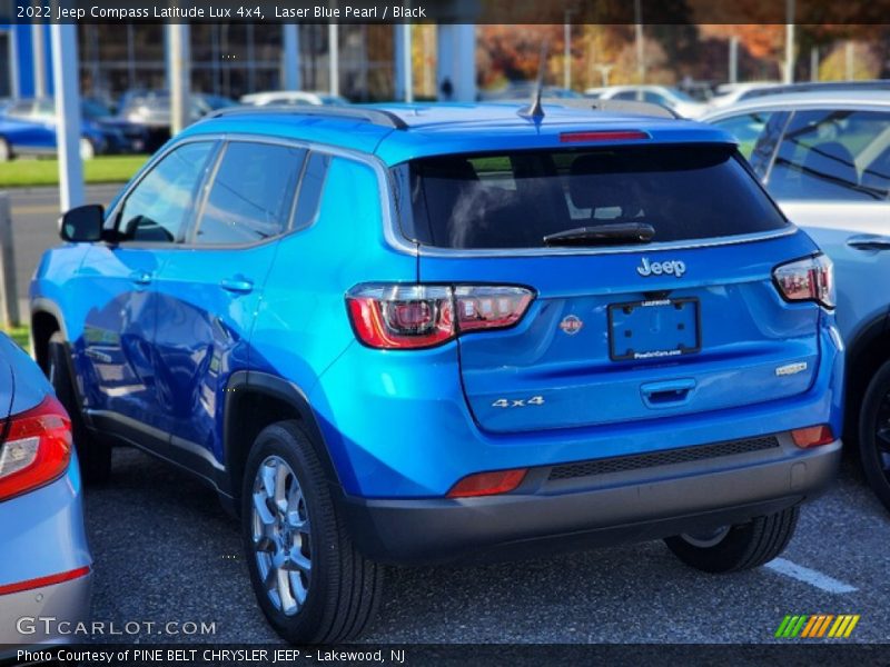 Laser Blue Pearl / Black 2022 Jeep Compass Latitude Lux 4x4