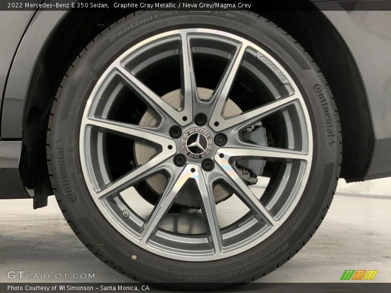 Graphite Gray Metallic / Neva Grey/Magma Grey 2022 Mercedes-Benz E 350 Sedan