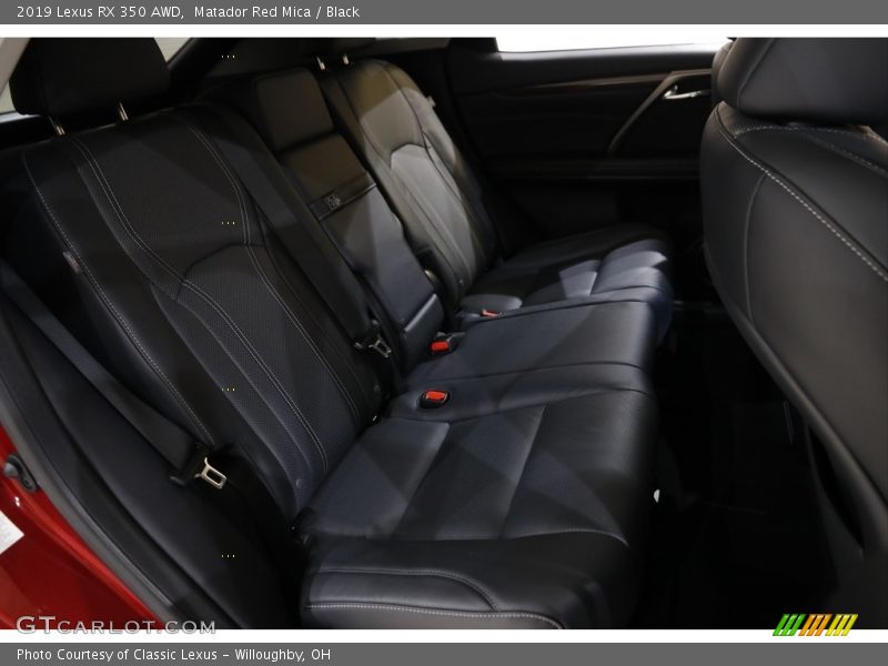 Matador Red Mica / Black 2019 Lexus RX 350 AWD