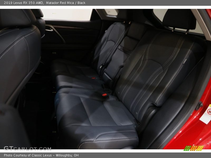 Matador Red Mica / Black 2019 Lexus RX 350 AWD