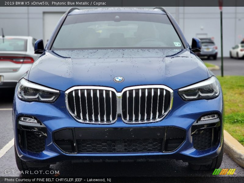 Phytonic Blue Metallic / Cognac 2019 BMW X5 xDrive50i