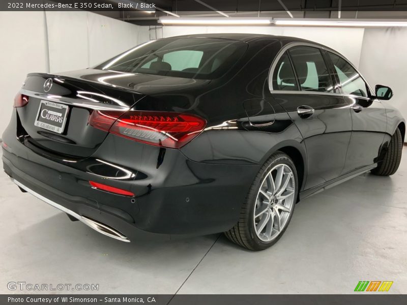 Black / Black 2022 Mercedes-Benz E 350 Sedan