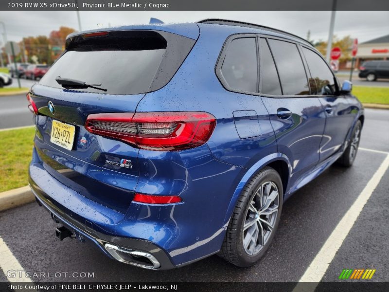 Phytonic Blue Metallic / Cognac 2019 BMW X5 xDrive50i