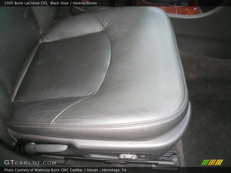 Black Onyx / Neutral/Ebony 2005 Buick LaCrosse CXS
