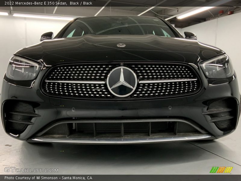 Black / Black 2022 Mercedes-Benz E 350 Sedan