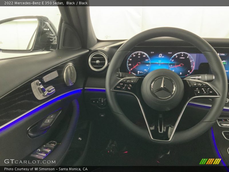 Black / Black 2022 Mercedes-Benz E 350 Sedan